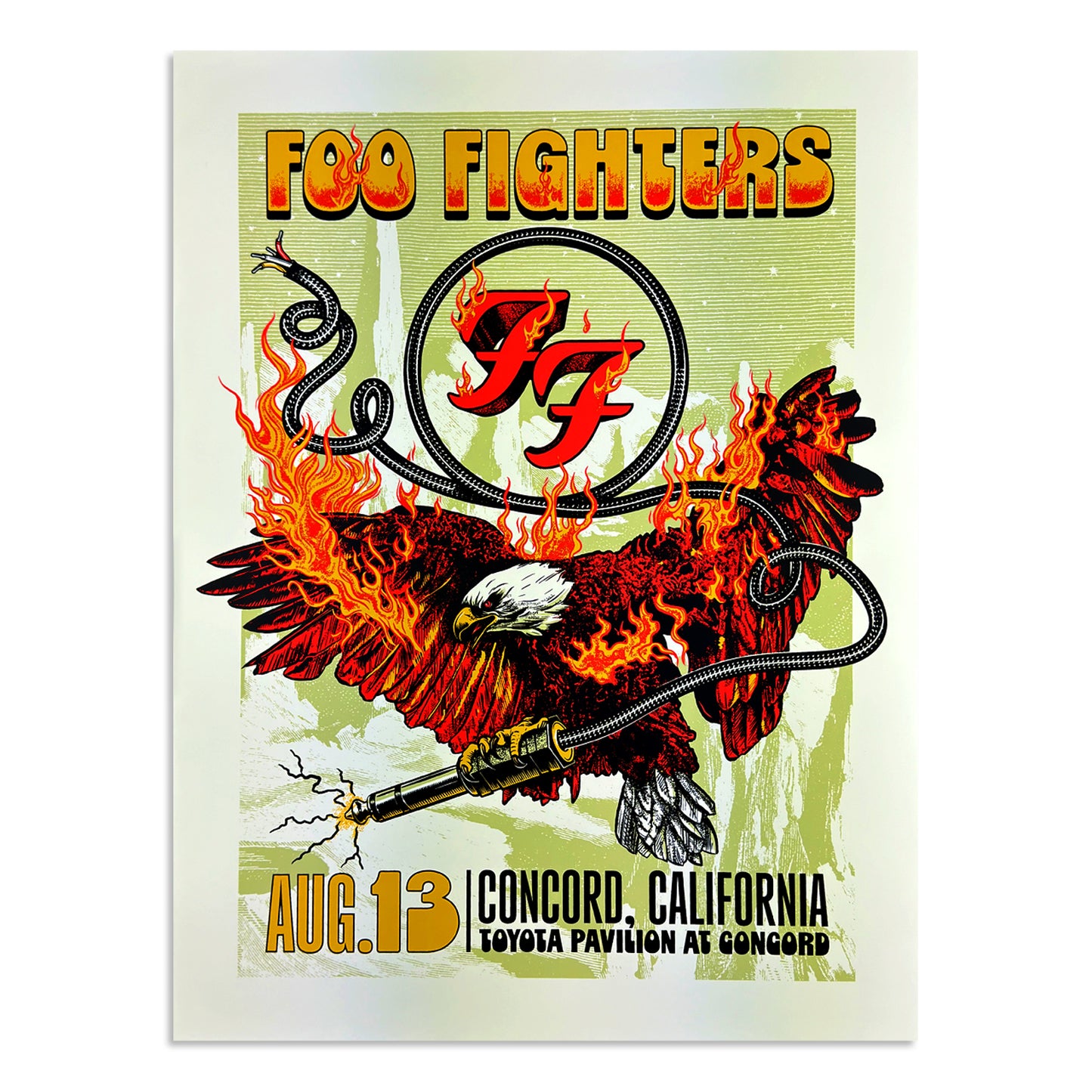 Limited Edition Foo Fighters - Concord CA