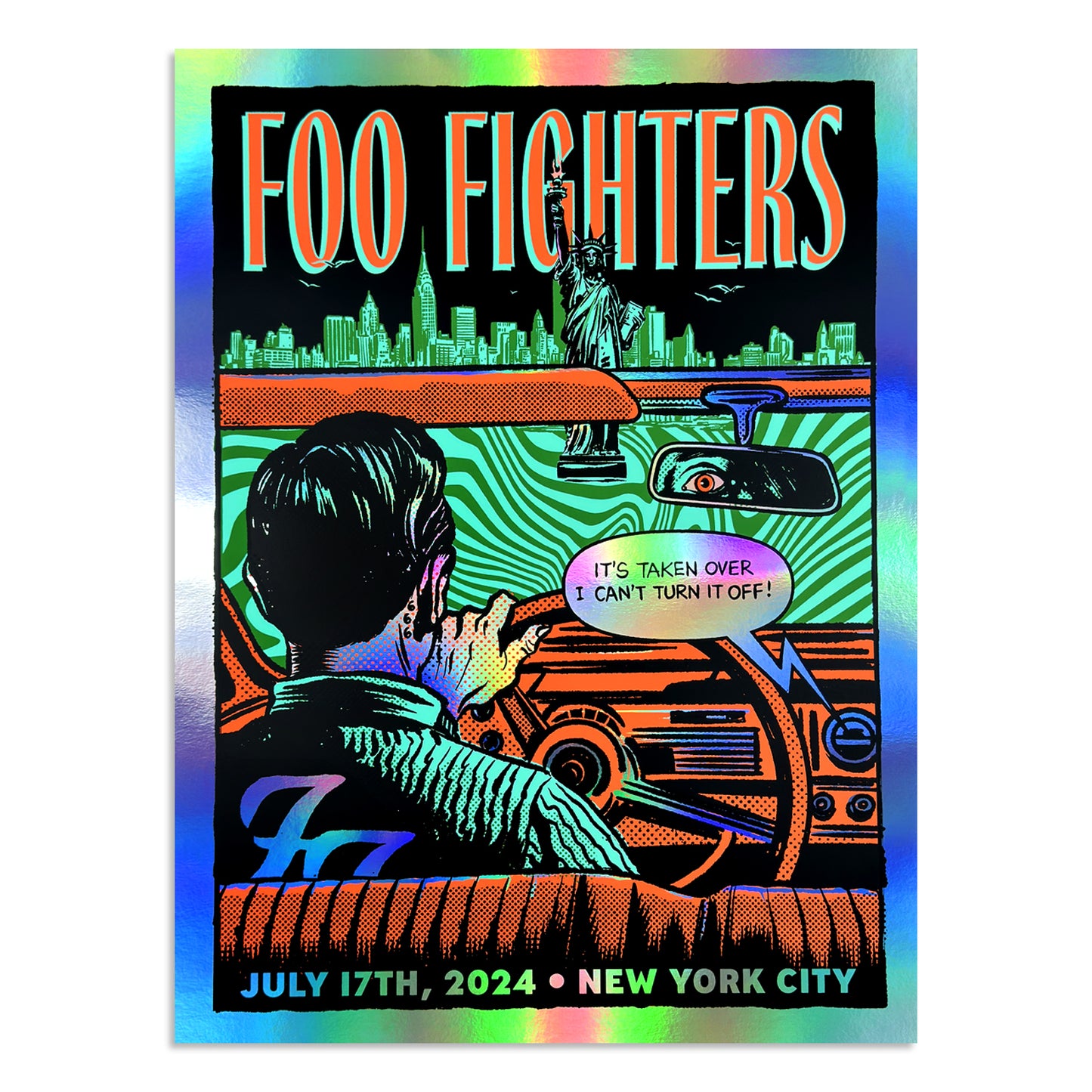 Limited Edition Foo Fighters NYC Print (Copy)
