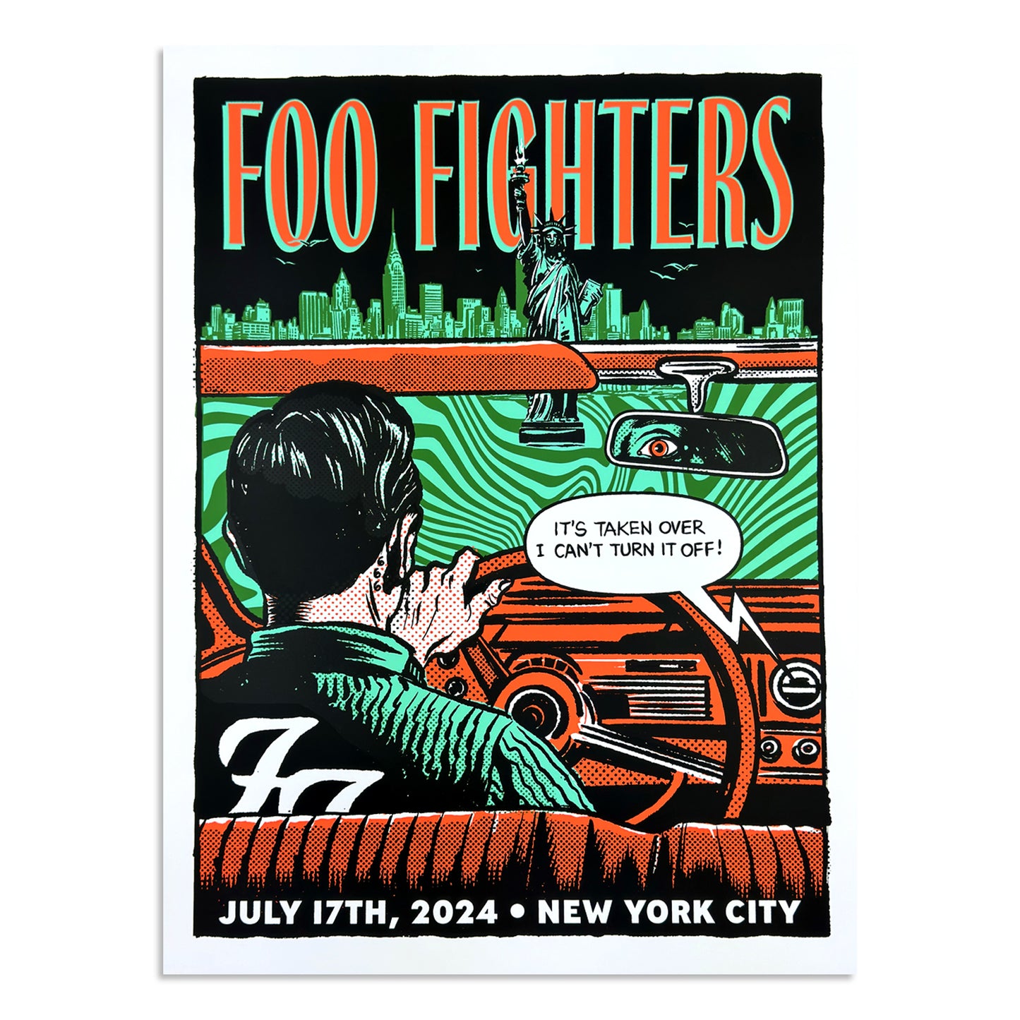 Limited Edition Foo Fighters NYC Print (Copy)