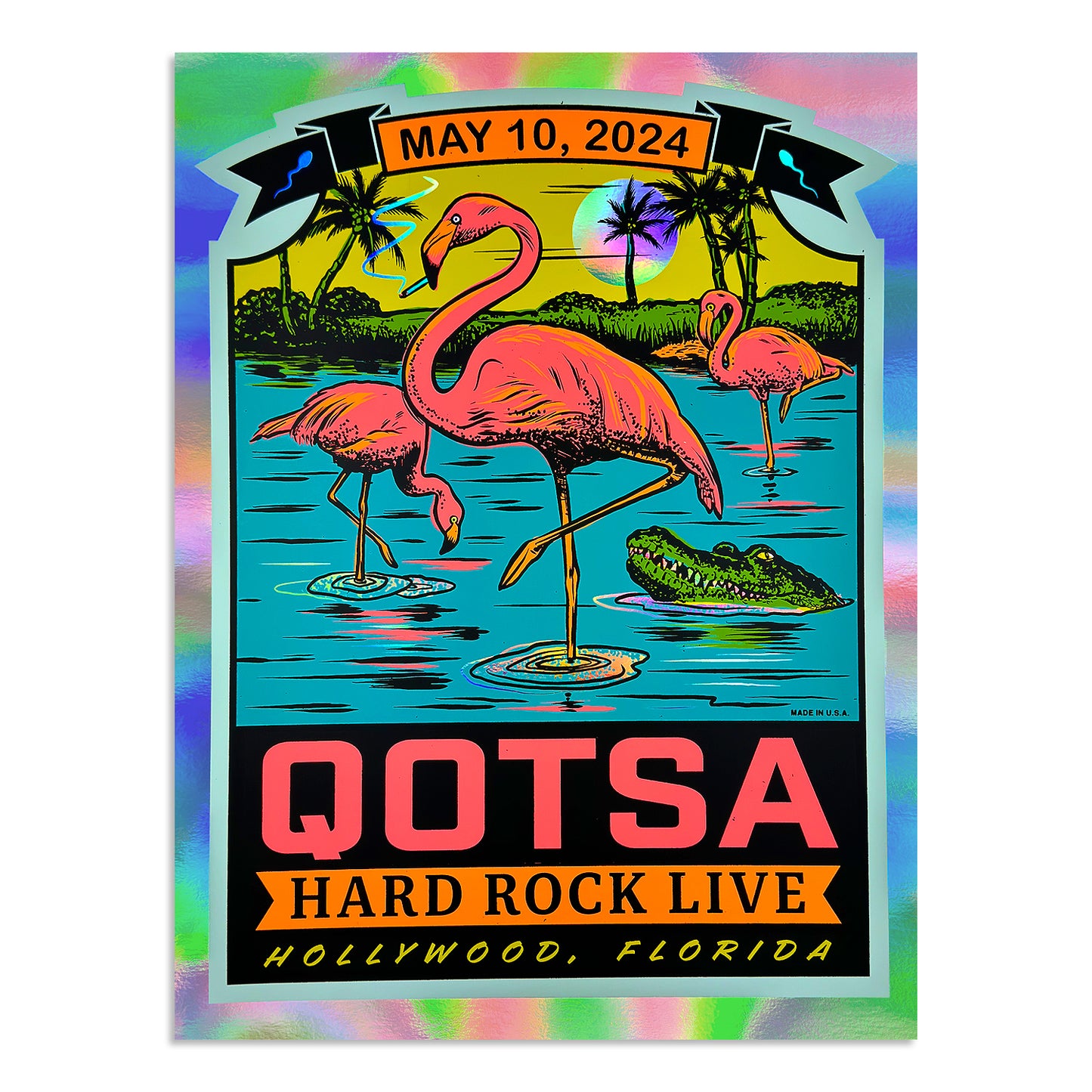 Limited Edition Queens of The Stone Age - Hollywood FL Print