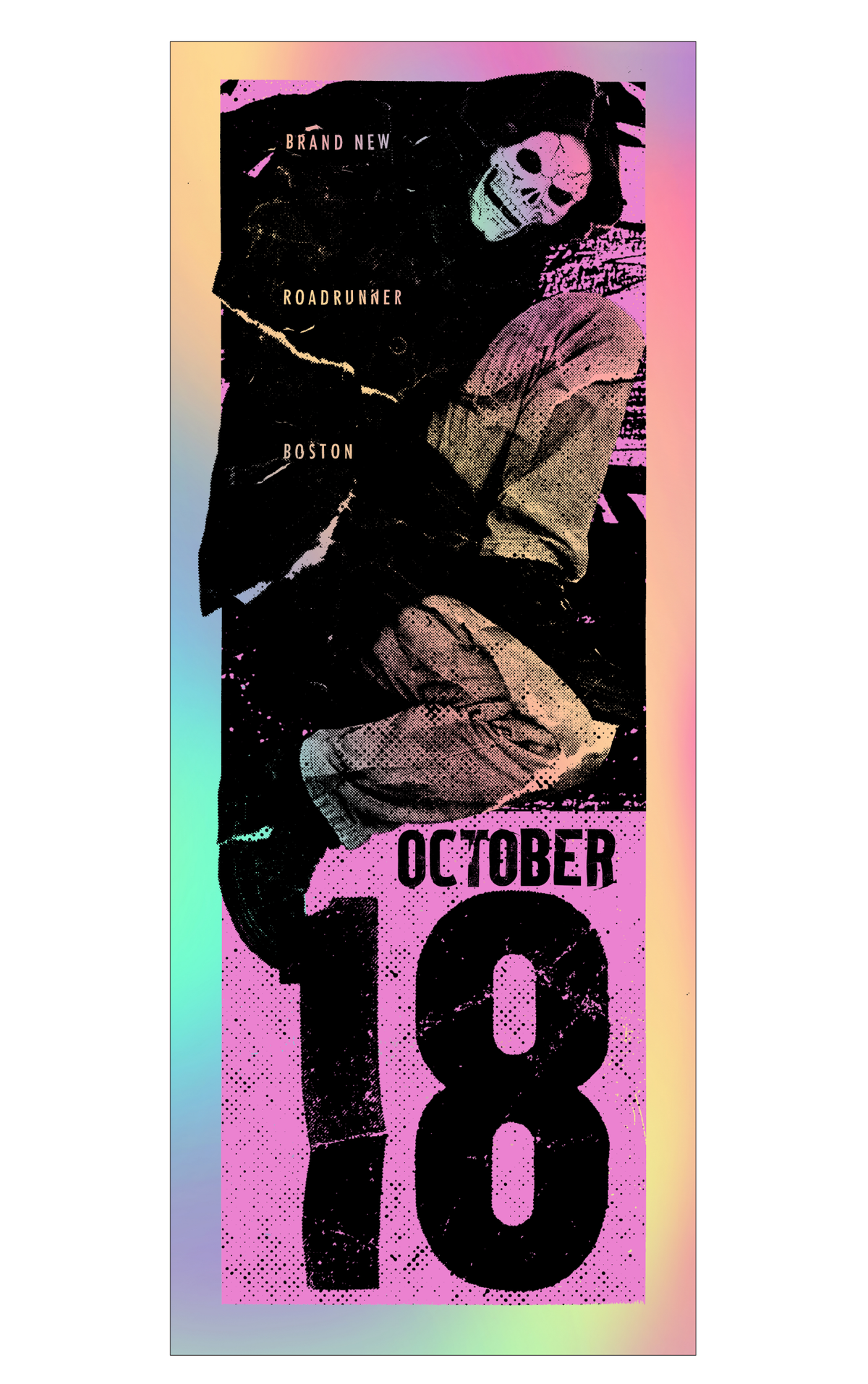 Limited Edition BRAND NEW Boston 10/18 Print