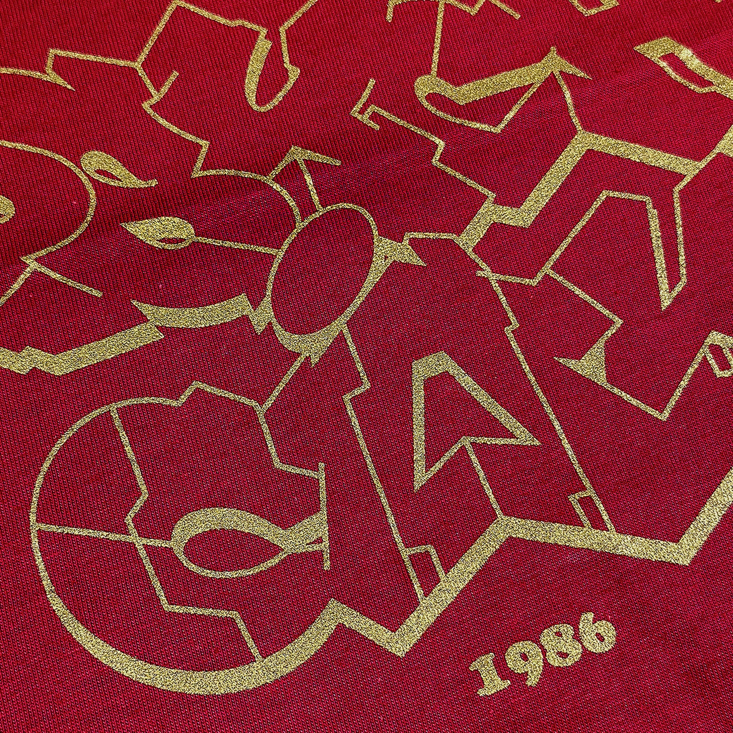 Psycho City Block T-Shirt - Red