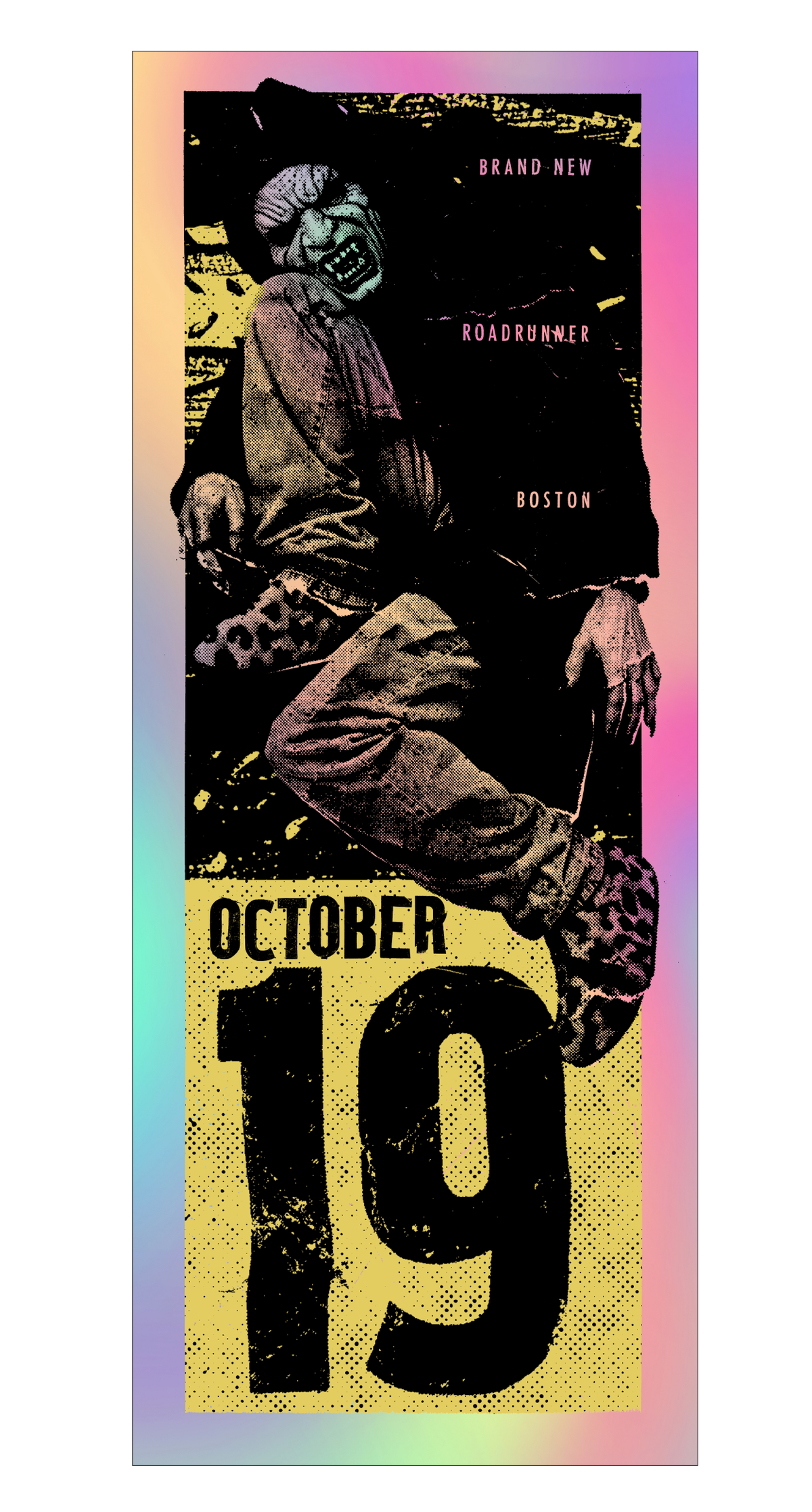 Limited Edition BRAND NEW Boston 10/19 Print
