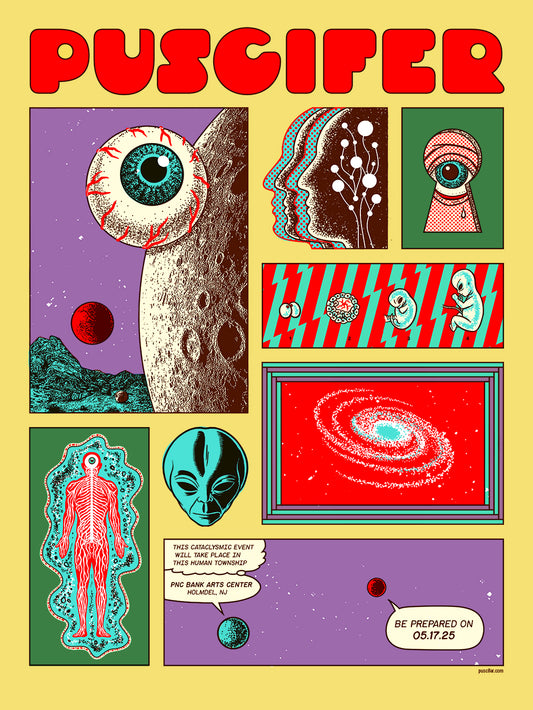 Limited Edition Puscifer Print - Holmdel, NJ