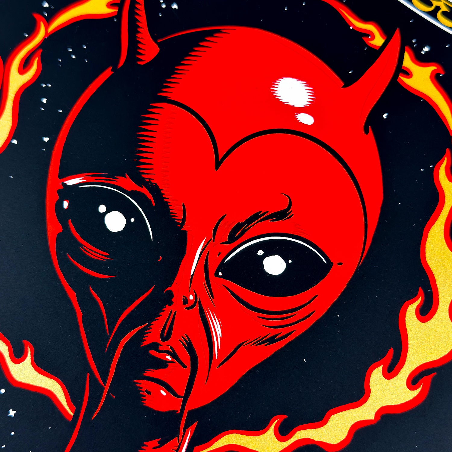 Nakamu PUS デフォロゴ Limited Edition Puscifer Phoenix 4.17 Print – Morning Breath Club